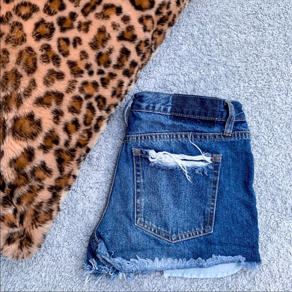aeropostale denim shorts